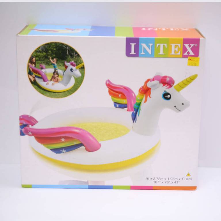 intex pool mystic unicorn spray pool