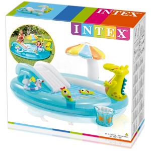 Intex Gator Play Center Inflatable Swimming Pool Children Game 57165