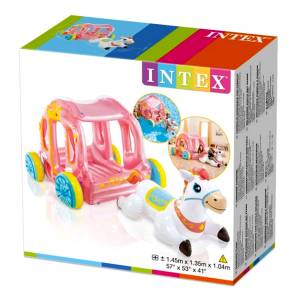 Intex  Princess Carriage, Inflatable Play Center-56514