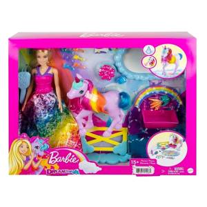 Barbie Rainbow Potty Unicorn Playset -GTG01