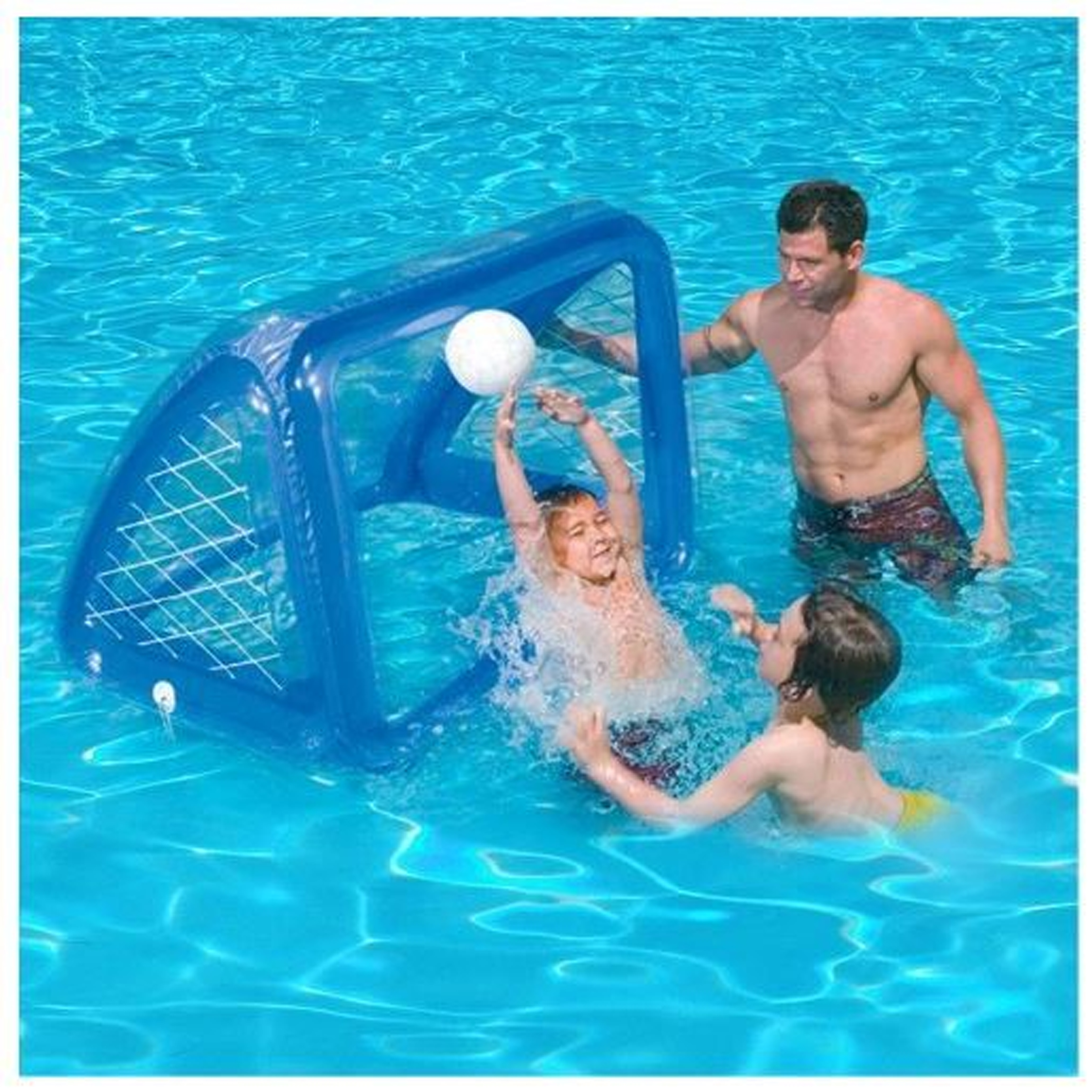 INTEX Floating Water Polo Game / KIDS FOOTBALL GAME BLUE-58507 - One ...