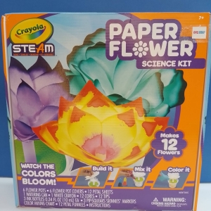 CRAYOLA PAPER FLOWER SCINCE KIT-747409