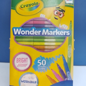 CRAYOLA MARKERS WONDER 50PCS -580086