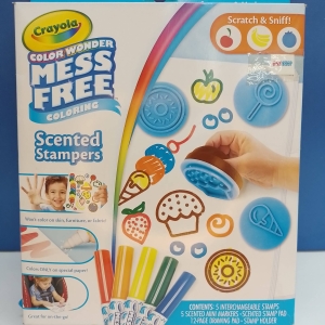 CRAYOLA STAMPS SCENTED MESS FREE-752452