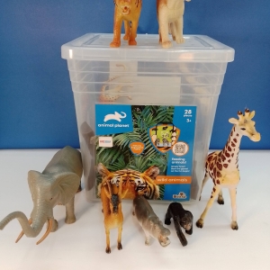 N.G WILD ANIMAL SET-28PCS-D6809