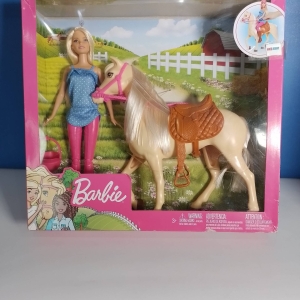 BARBIE DOLL WITH HORSE-FXH13